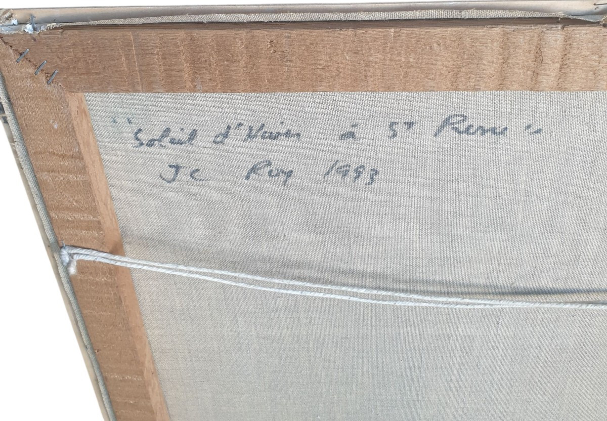 Jean Claude Roy huile sur toile 1993-photo-3