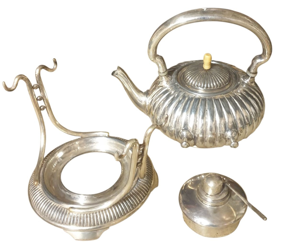 Samovar England Silver Plated Circa Late 19th Early 20th Century -photo-2