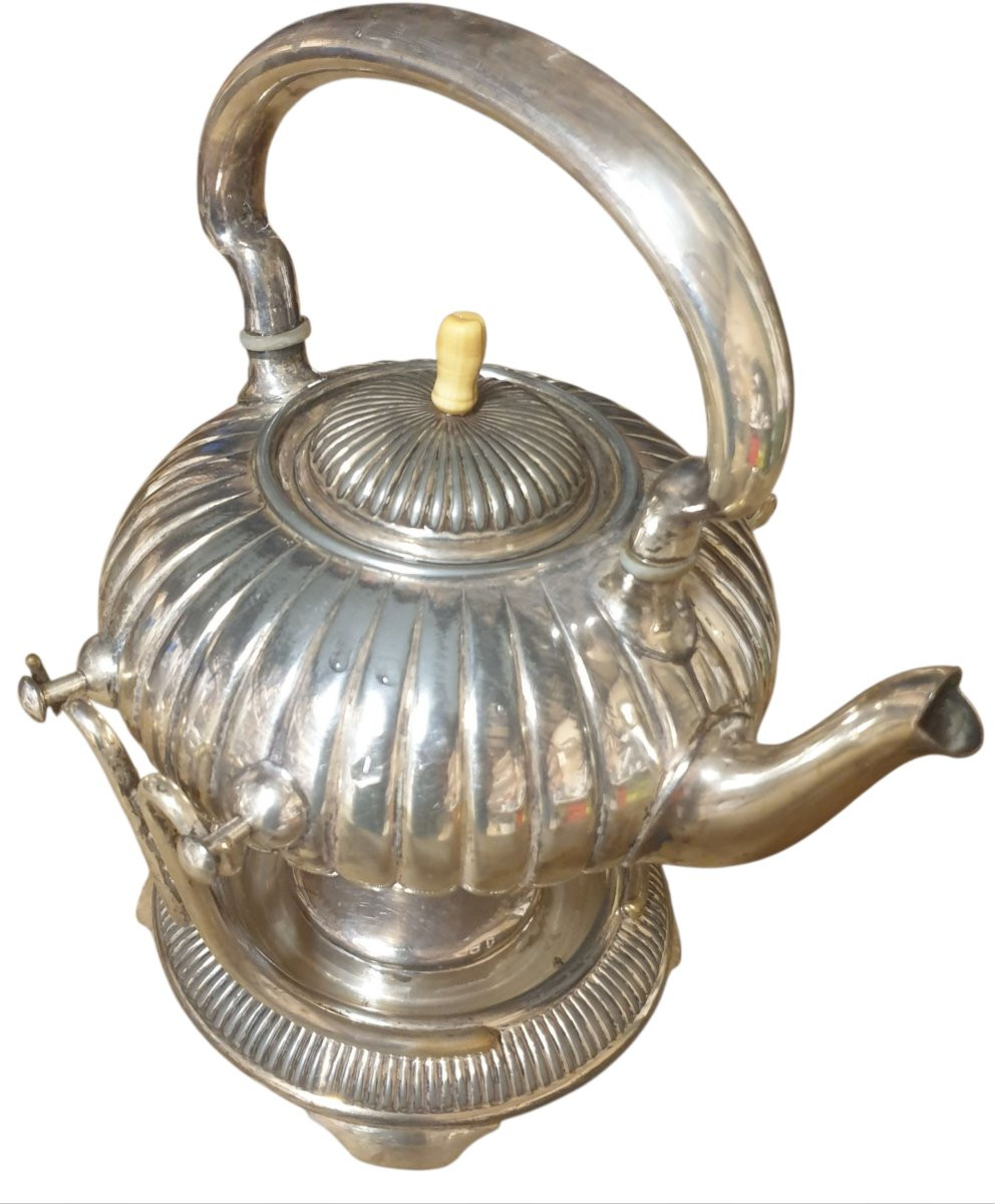 Samovar England Silver Plated Circa Late 19th Early 20th Century -photo-5