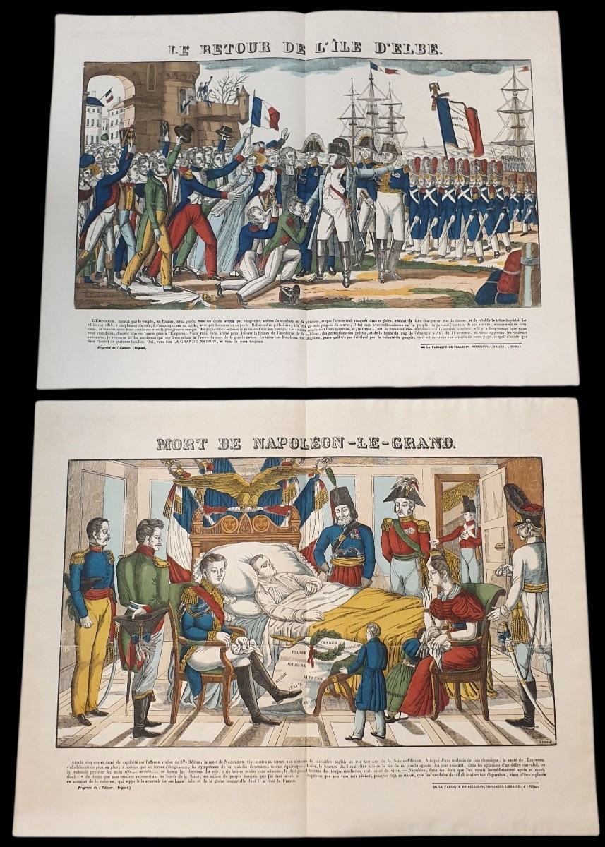 Images d'Épinal pellerin album complet sur Napoléon Bonaparte -photo-4