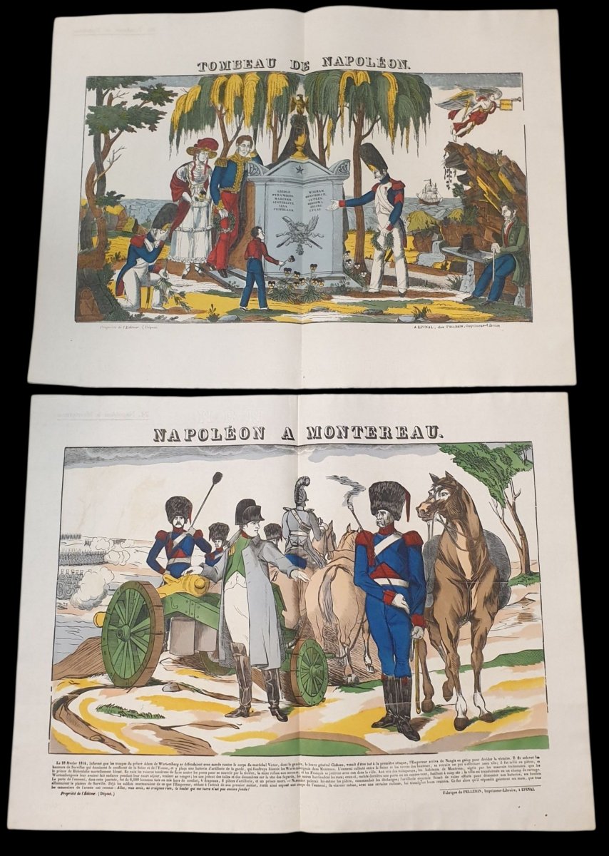 Images d'Épinal pellerin album complet sur Napoléon Bonaparte -photo-1