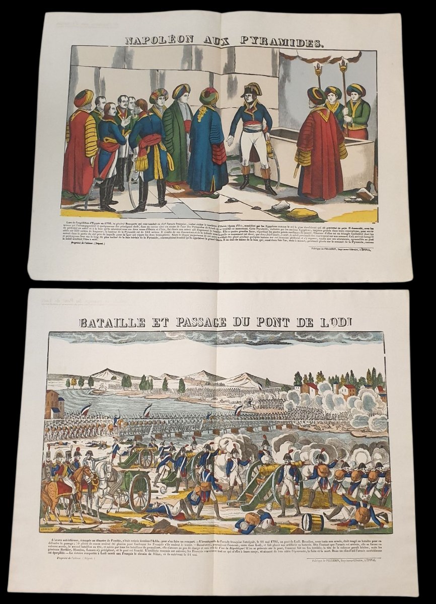 Images d'Épinal pellerin album complet sur Napoléon Bonaparte -photo-3