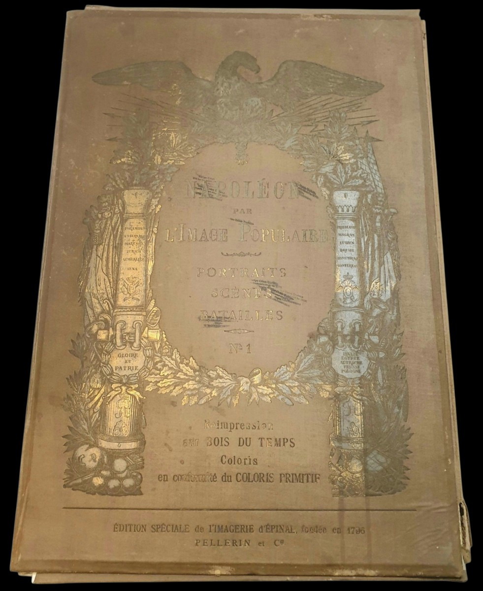 Images d'Épinal pellerin album complet sur Napoléon Bonaparte 