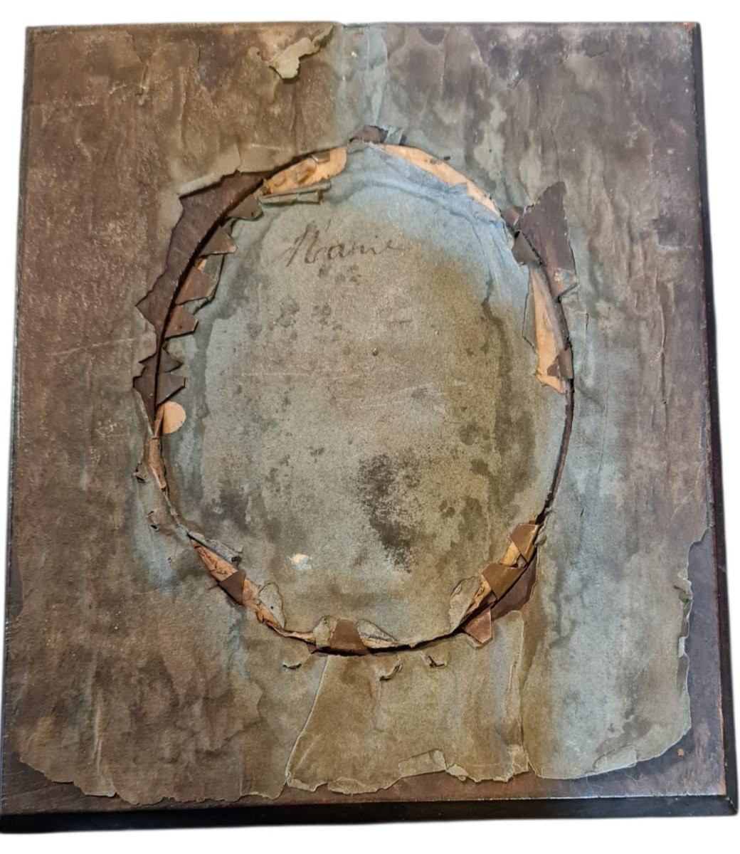 Charles Berny d'Ouvillé miniature Signée berny XIXeme numéro 1-photo-1