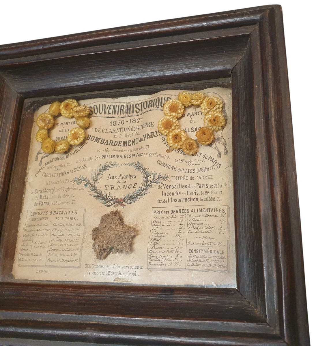 Siège De Paris 1870 Souvenir Historique-photo-3
