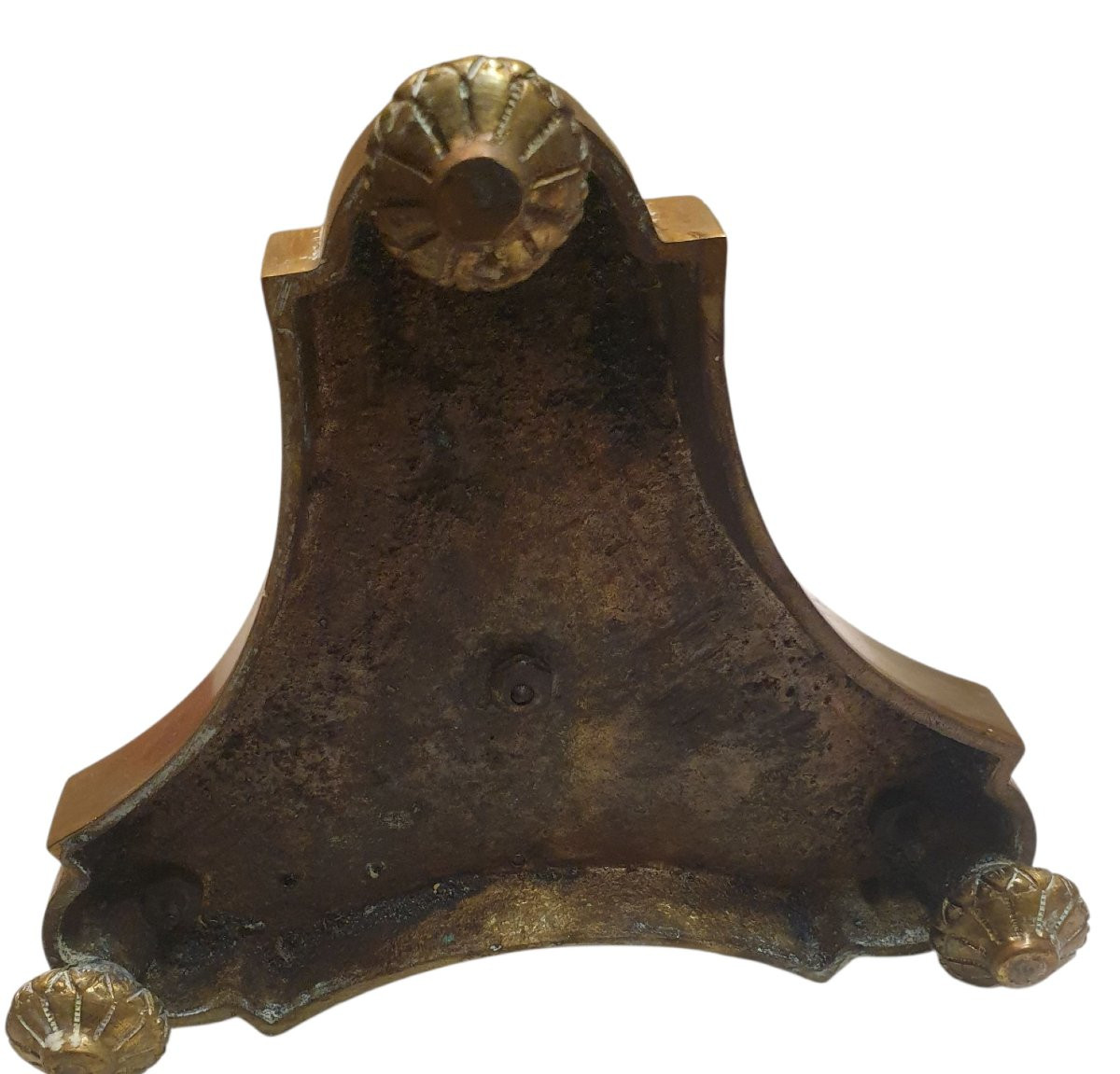 Gien Model Bernard Théodore Deck Lamp In Bronze And Gien Earthenware -photo-4