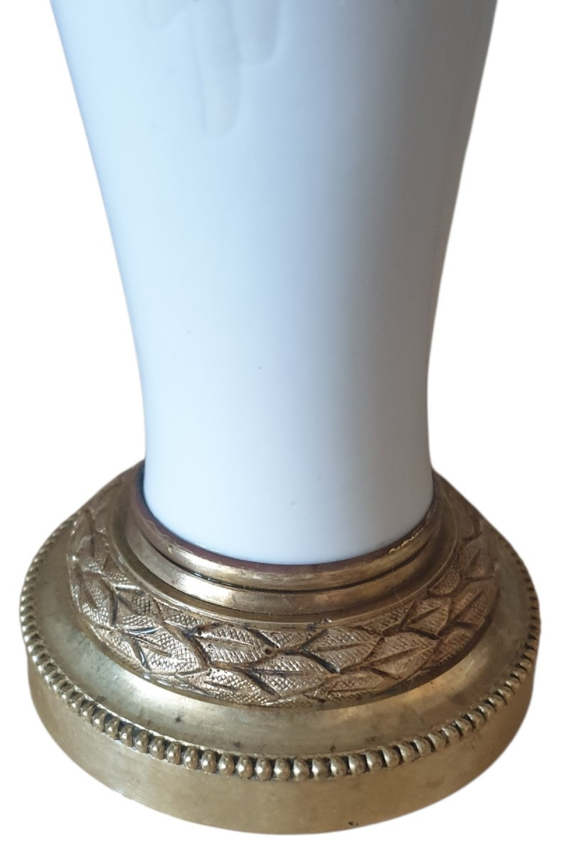 Royal Copenhagen Porcelain Lamp By Jenny Meyer, Art Deco -photo-4