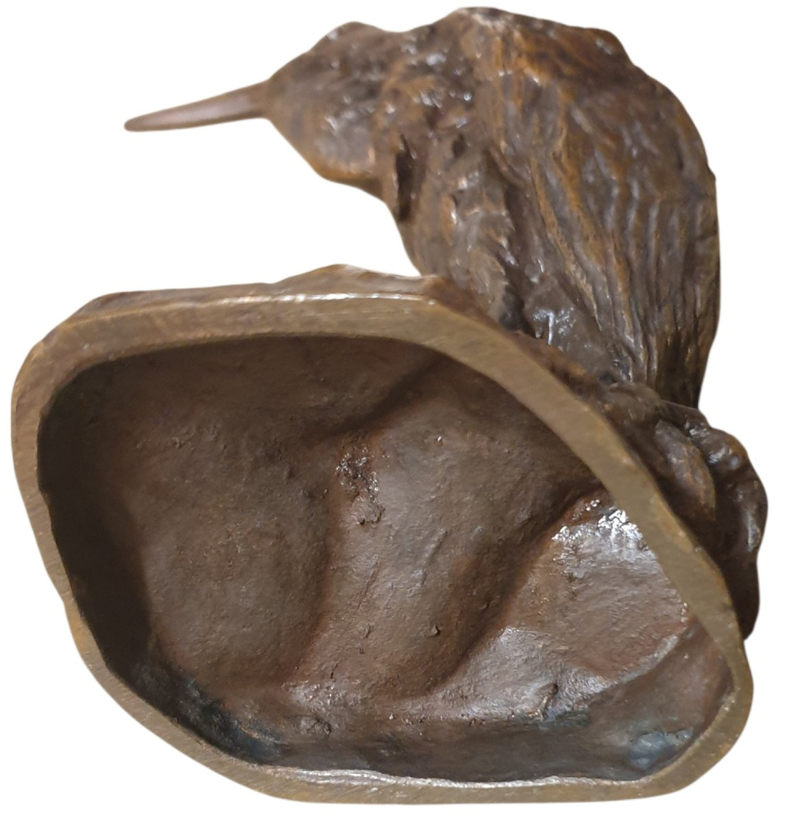 Emmanuel Frémiet Bronze The Heron Bronze Animal -photo-2