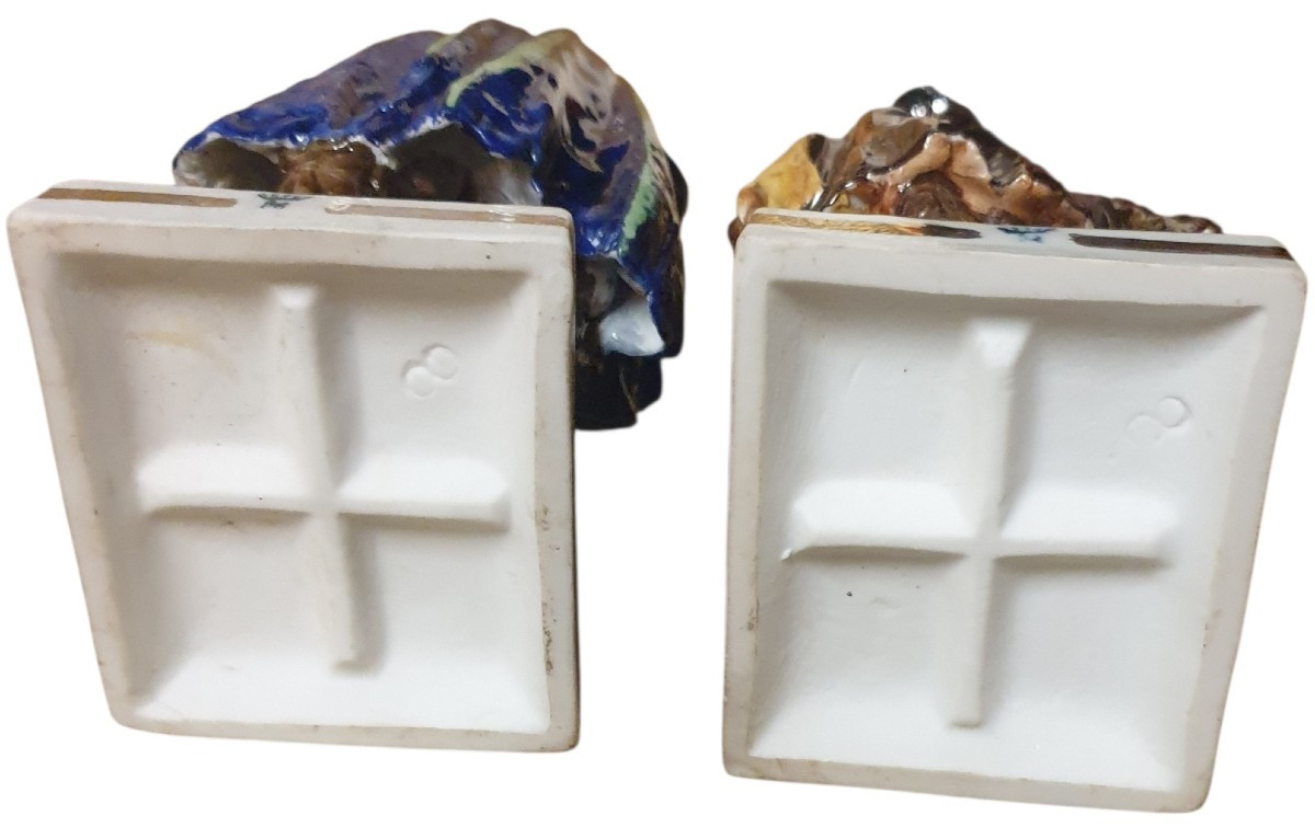 2 miniatures joueurs d'instruments allemande Volkstedt Rudolstadt-photo-4