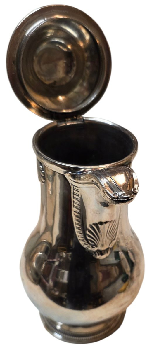 Boulenger orfèvre cafetière verseuse de style Empire -photo-1