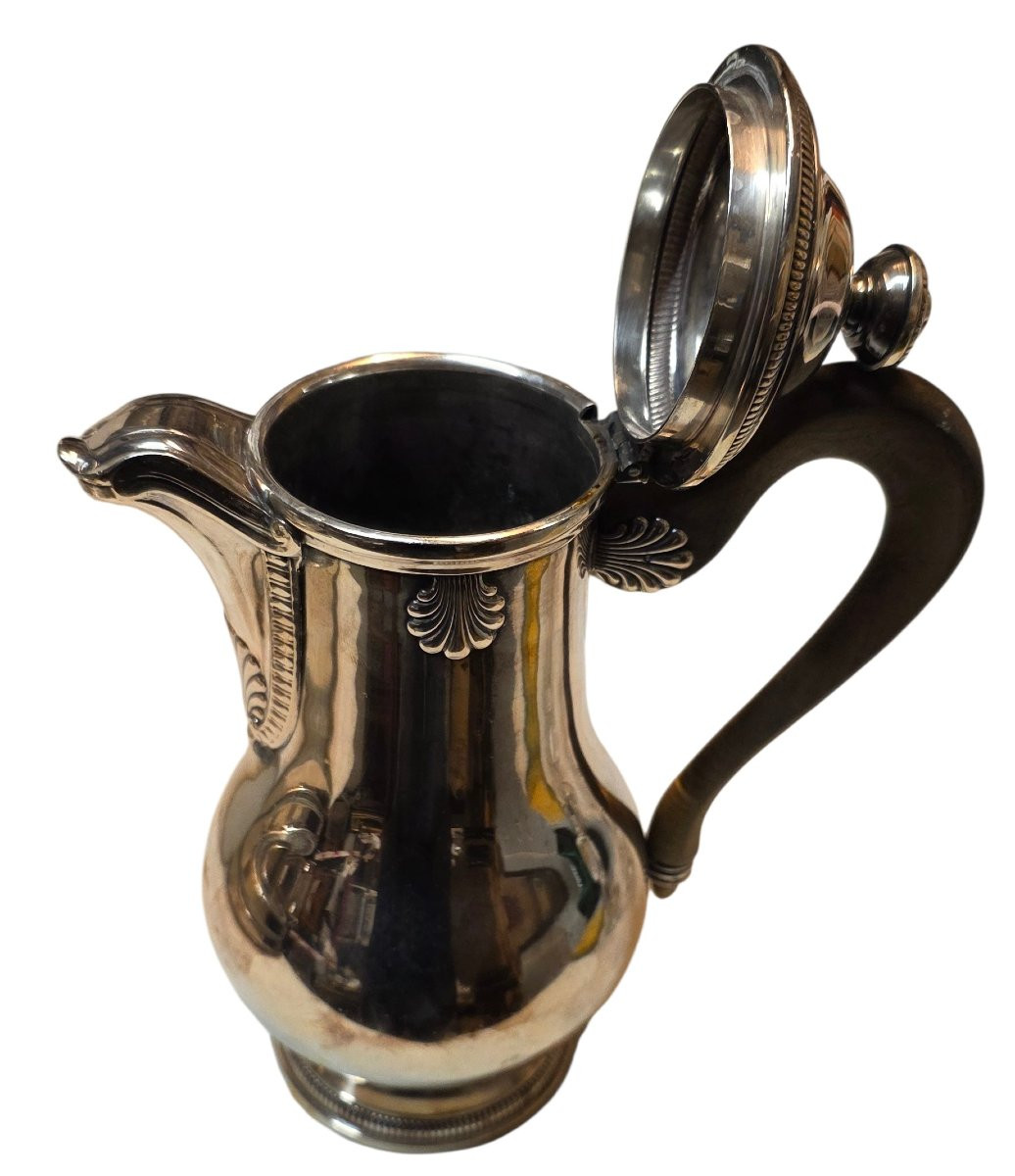 Boulenger orfèvre cafetière verseuse de style Empire -photo-2