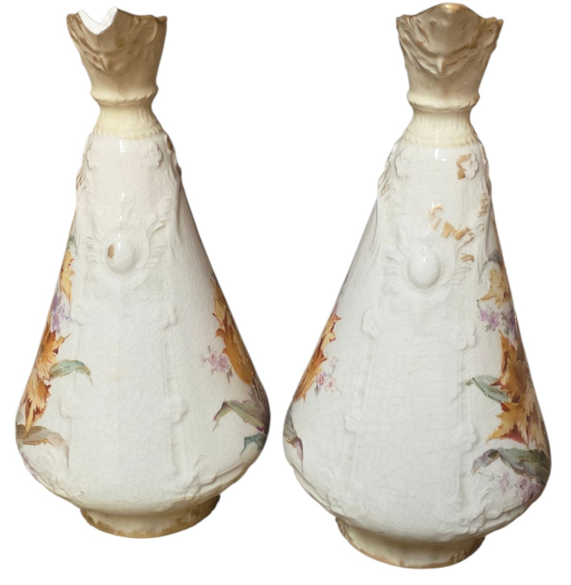 Austria vienne paire d’aiguieres en porcelaine -photo-3