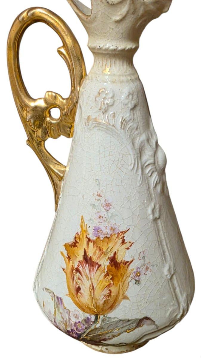 Austria vienne paire d’aiguieres en porcelaine -photo-3
