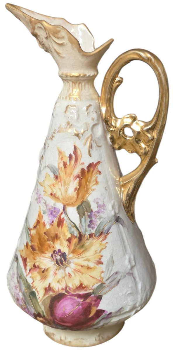 Austria vienne paire d’aiguieres en porcelaine -photo-6