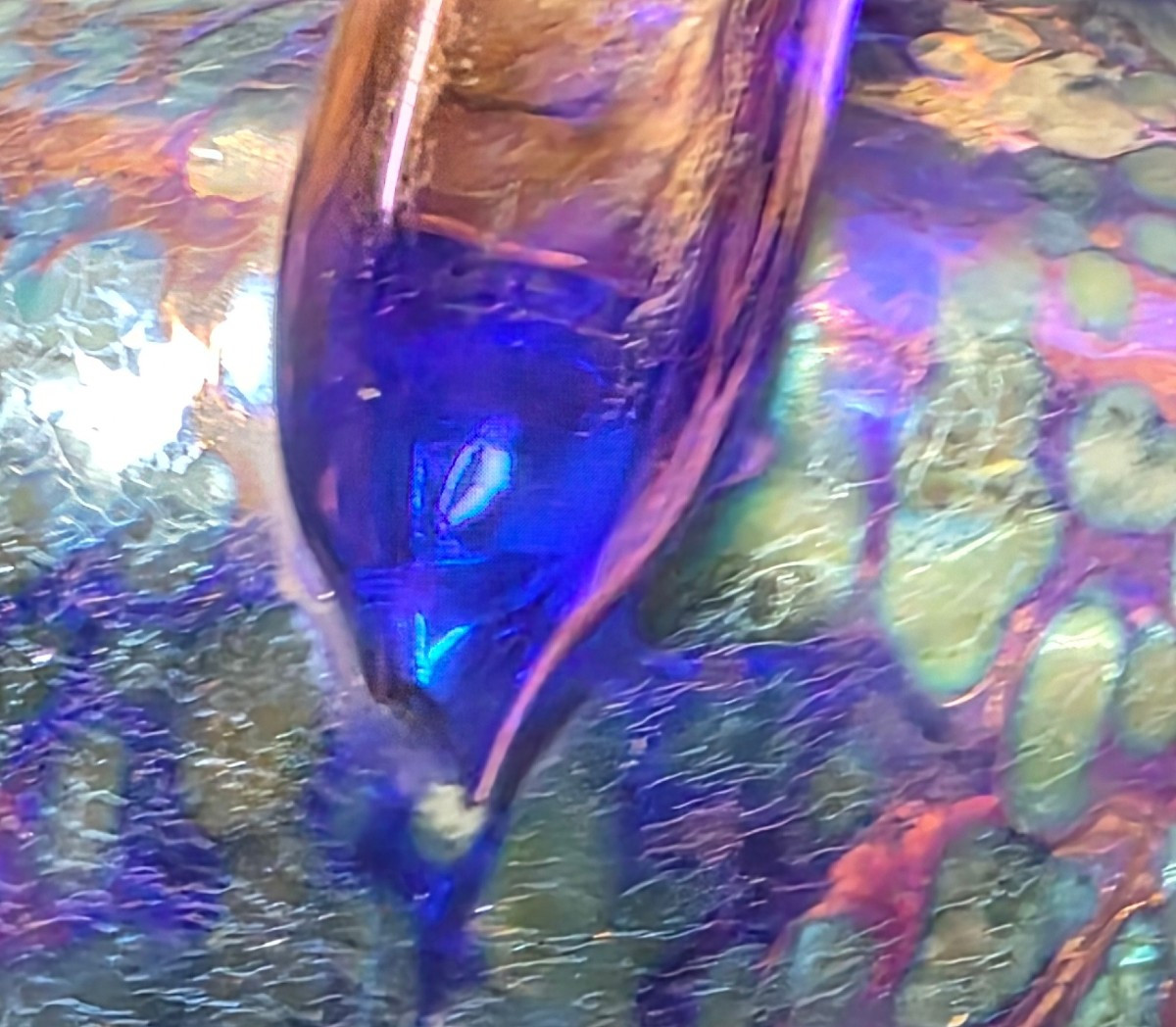 Loetz Butterfly Vase With Three Handles -photo-4