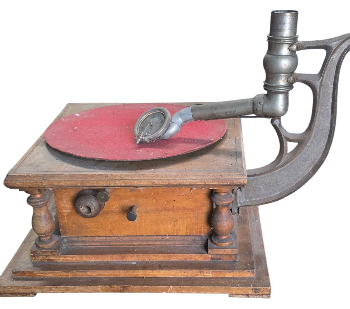 Immence Phonographe gramophone -photo-2