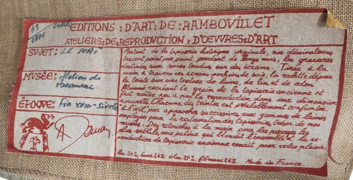 Tapisserie De Rambouillet Ateliers de Beauvais-photo-2