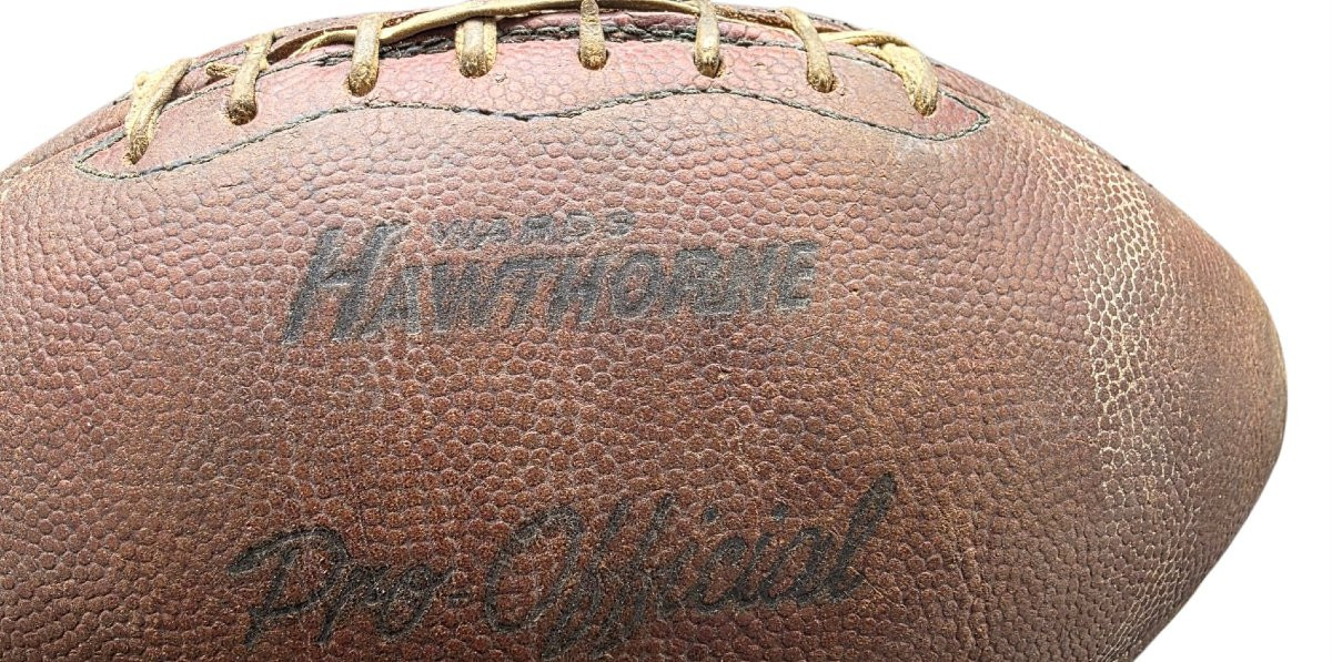 Ballon football américain circa 1930 -photo-2