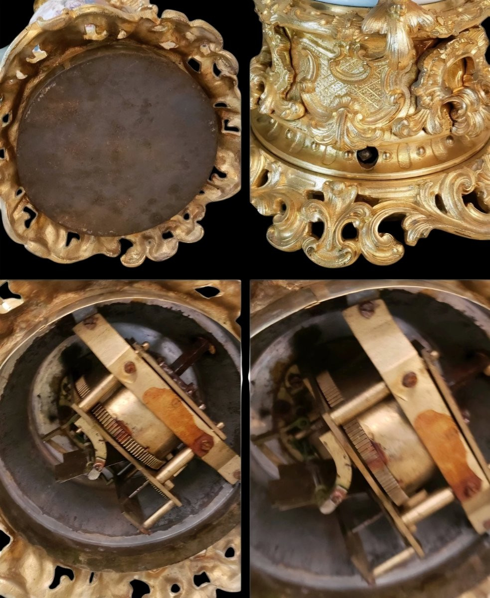 Meissen Marcolini Chinese Porcelain And Gilded Bronze Lamp Marcolini Period 18th -photo-1