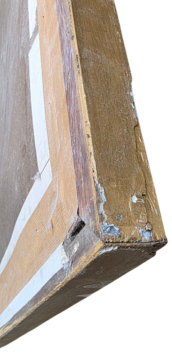 Gouache By Giuseppe Delpino, Italian School, 19th Century, View Of Fishing Boats Offshore -photo-1