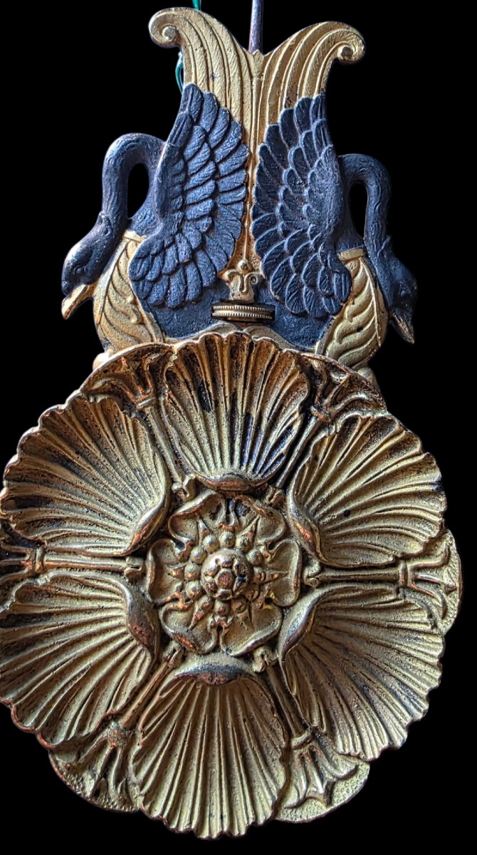 Pendule en marbre de carrare et bronze doré sculpture sanglier debut XIXeme -photo-7