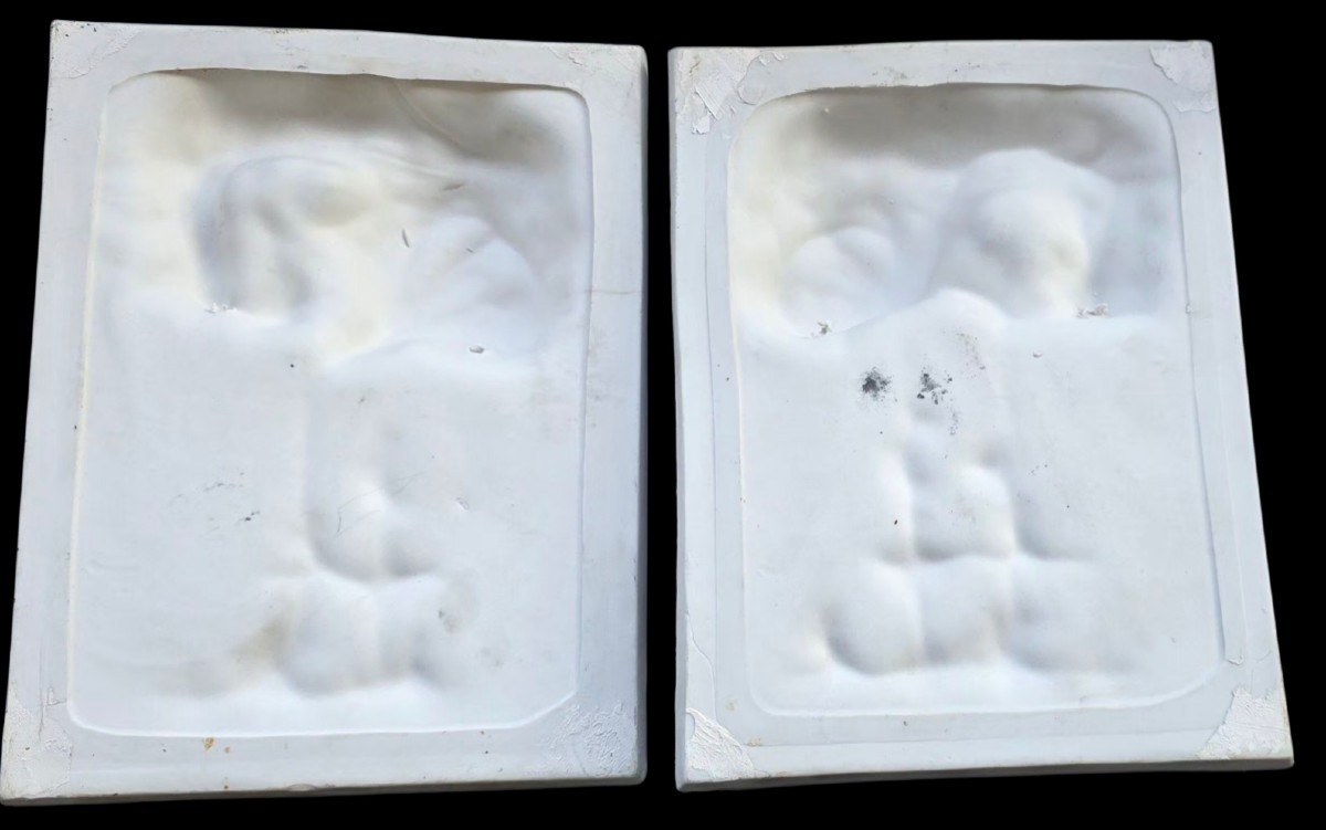 Meissen Dresden Pair Of German Porcelain Plates -photo-4