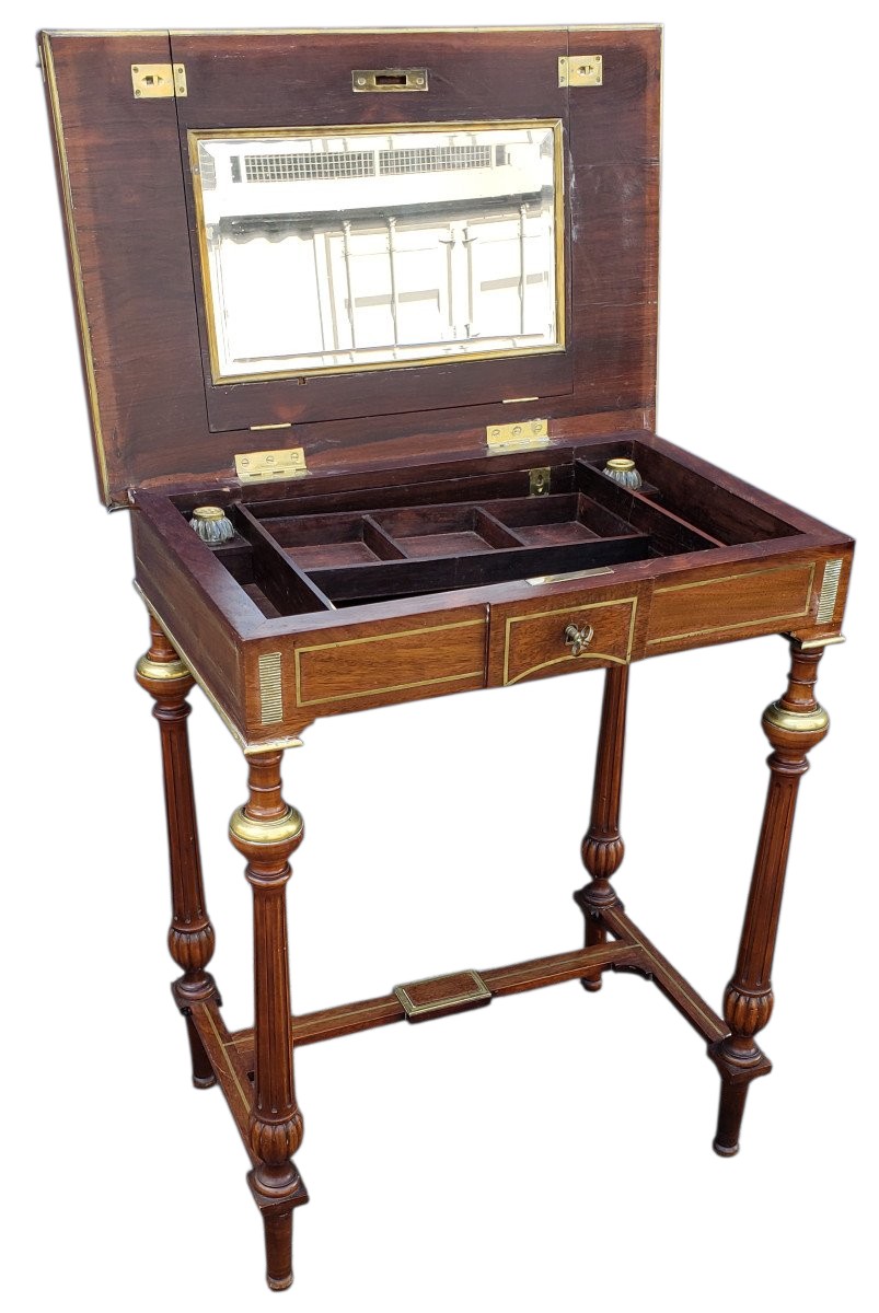 Table a systeme XIXeme Napoléon III -photo-2