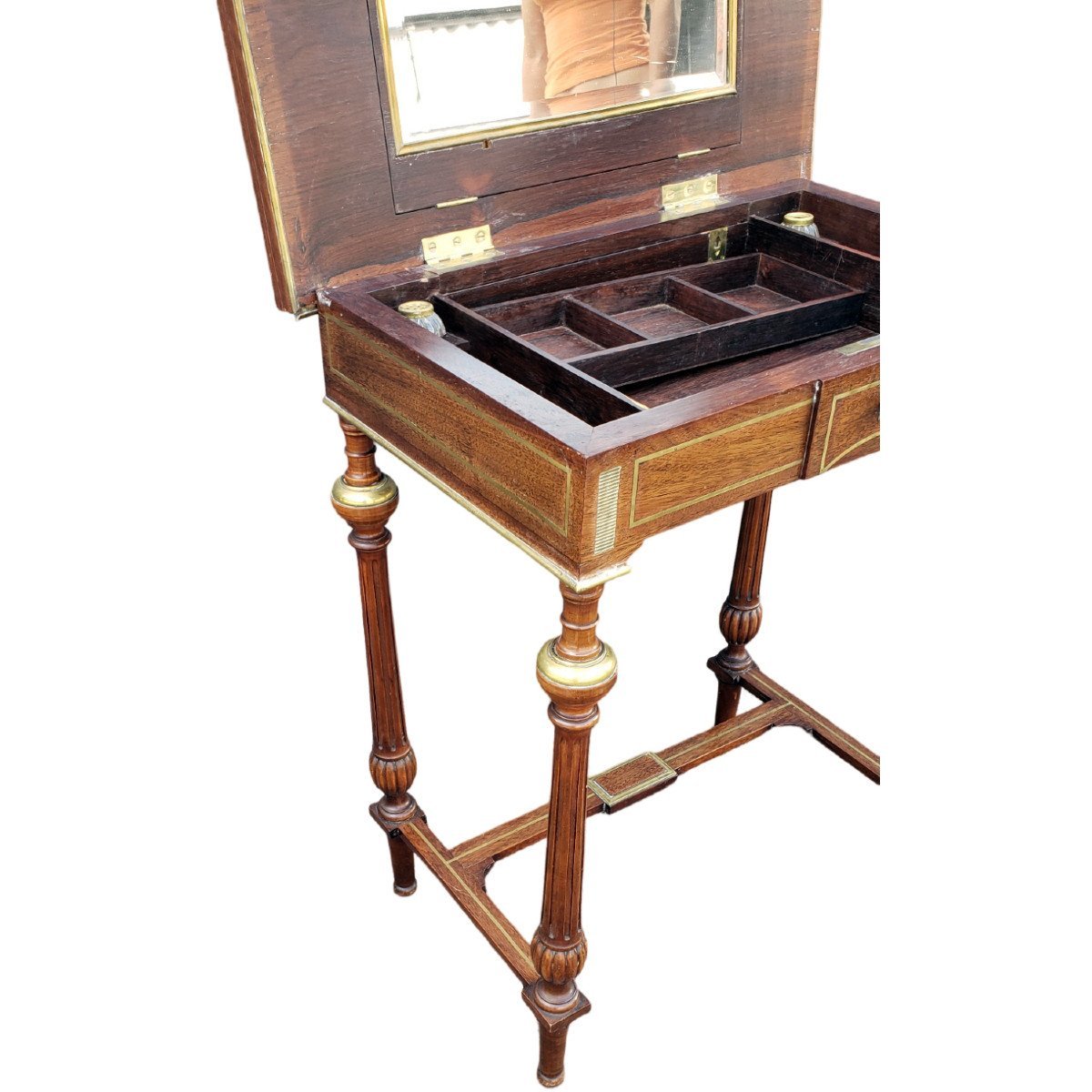 Table a systeme XIXeme Napoléon III -photo-5