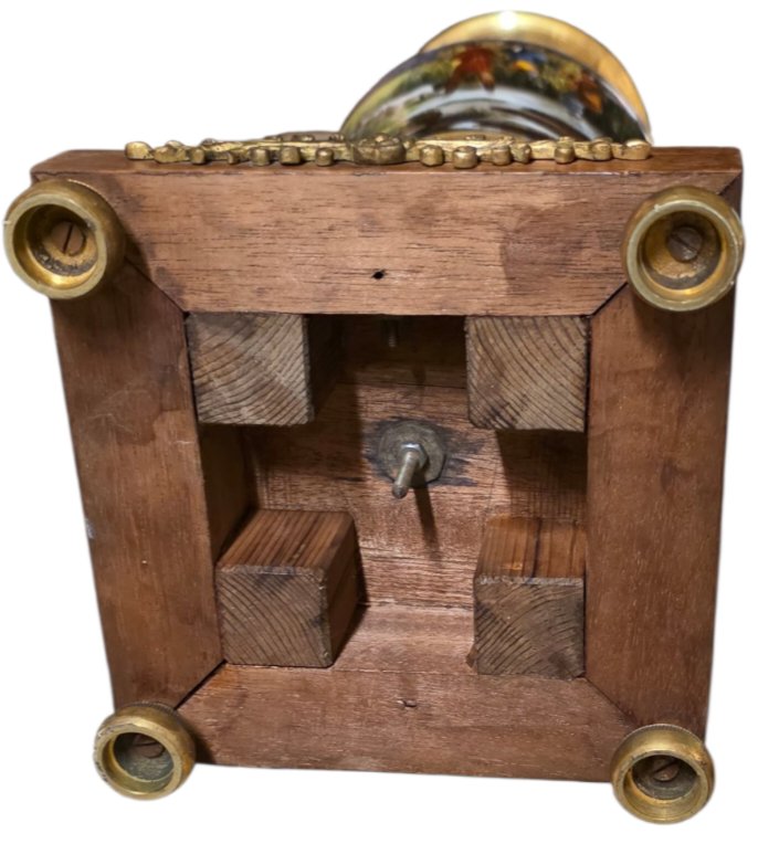 Important vase empire porcelaine de Paris XIXeme   -photo-2