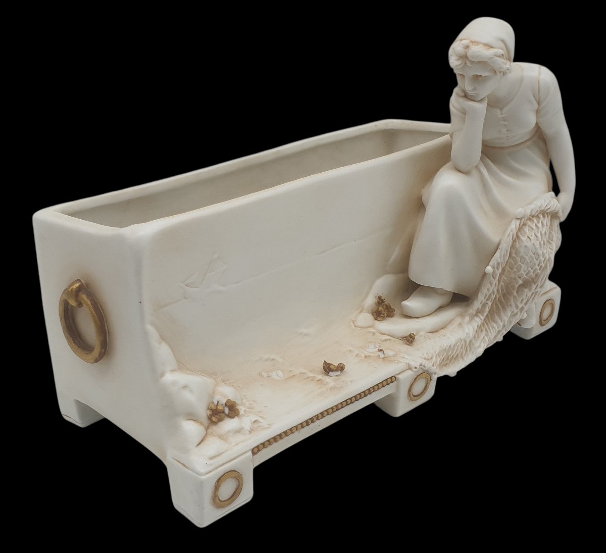 Muller allemande gardiniere biscuit de porcelaine -photo-6