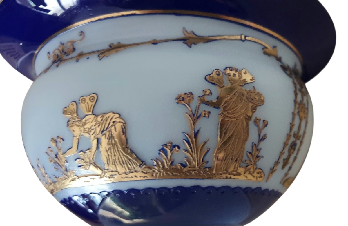 Cristal d’opaline Charles xx Saint Louis -photo-4