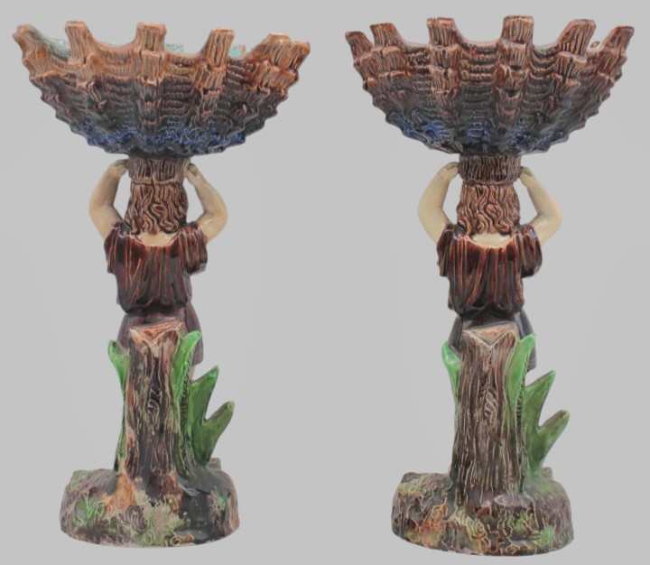 Victor Sergent Surtout De Table Suiveur De Bernard Palissy XIXeme Putto Ou Putti-photo-4