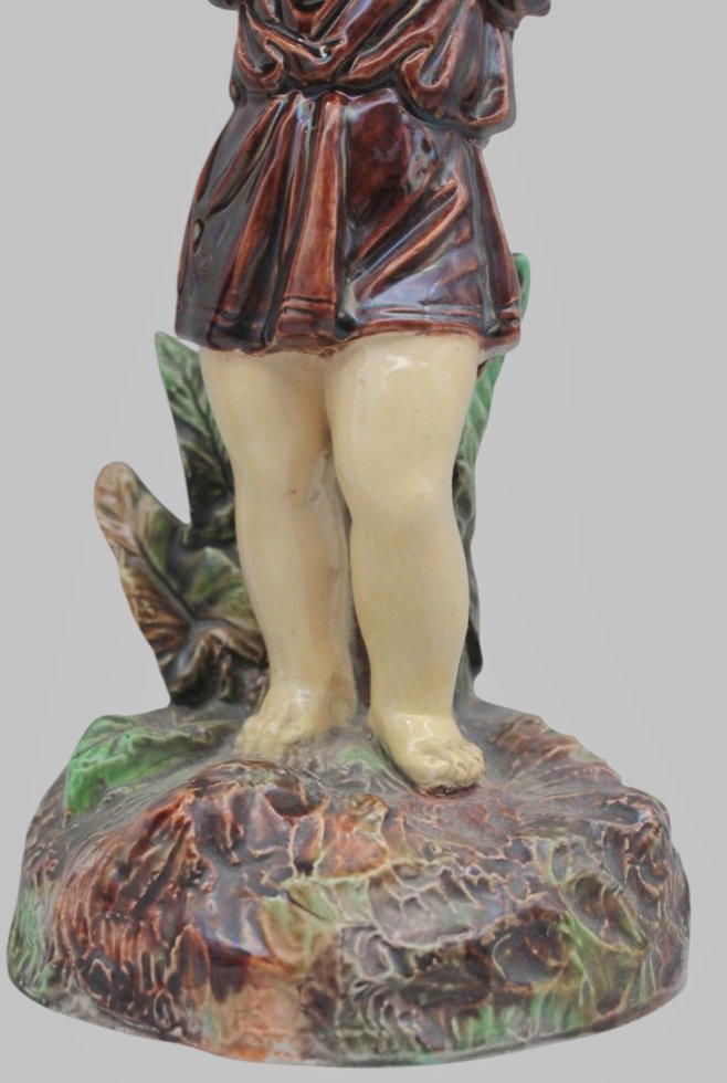 Victor Sergent Surtout De Table Suiveur De Bernard Palissy XIXeme Putto Ou Putti-photo-2
