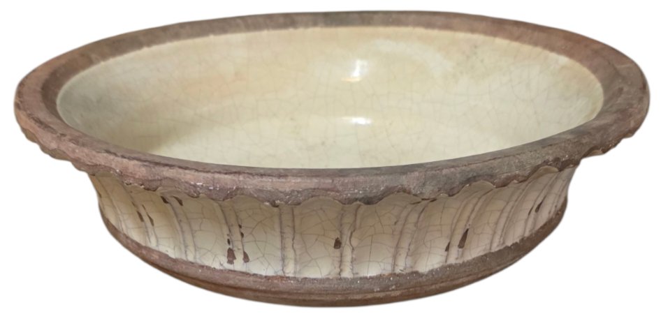 Large Flat Bowl Dynasties Song China Celadon Diameter 31 Cm Stoneware-photo-6