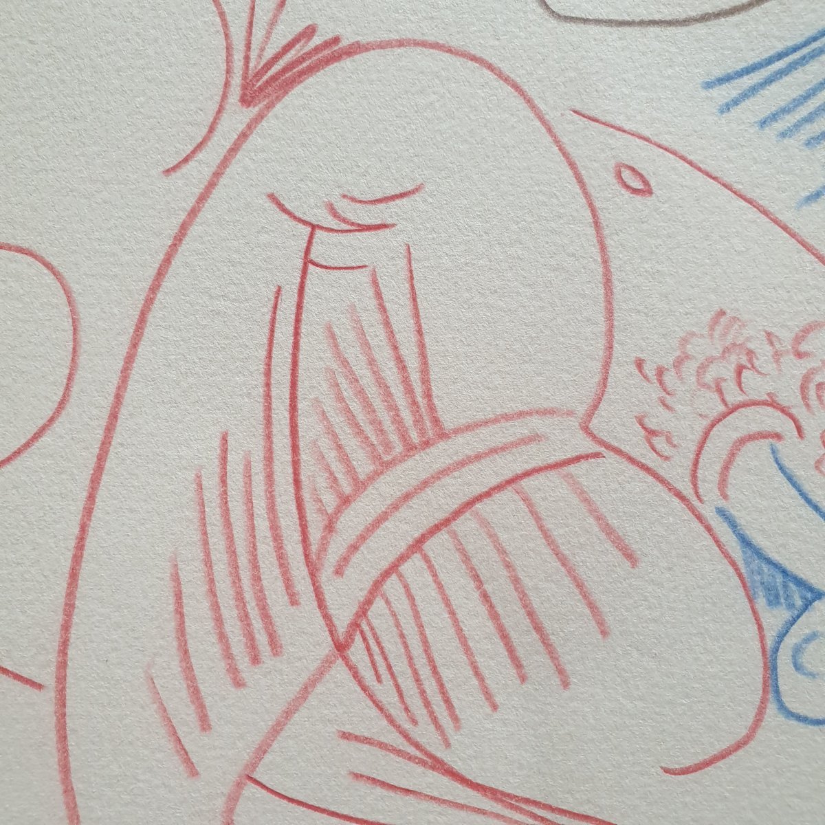 Pablo Picasso tres grande gravure couleur signe au crayon sur papier d'arche -photo-3