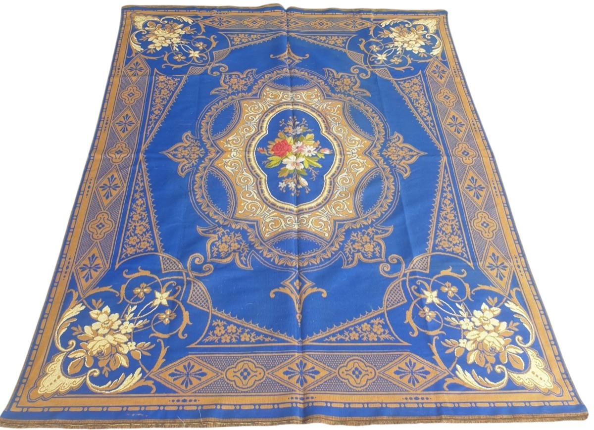 Tapisserie de table décors de fleurs 130x173