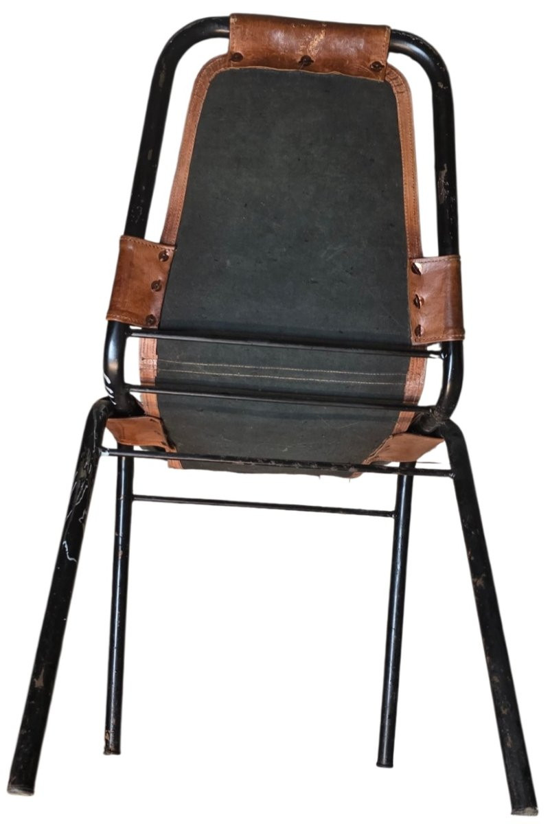 A Les Arcs Chair By Charlotte Perriand Circa 1960-photo-4