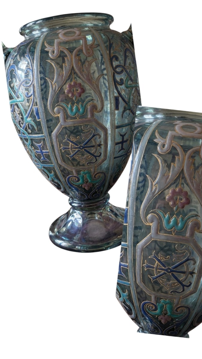 Philippe Joseph Brocard vase De Forme Ovoïde -photo-2