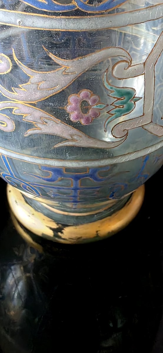 Philippe Joseph Brocard vase De Forme Ovoïde -photo-2