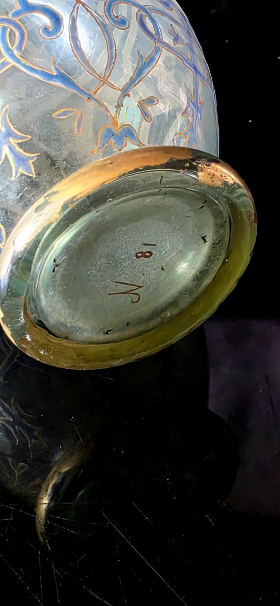 Philippe Joseph Brocard vase De Forme Ovoïde -photo-3