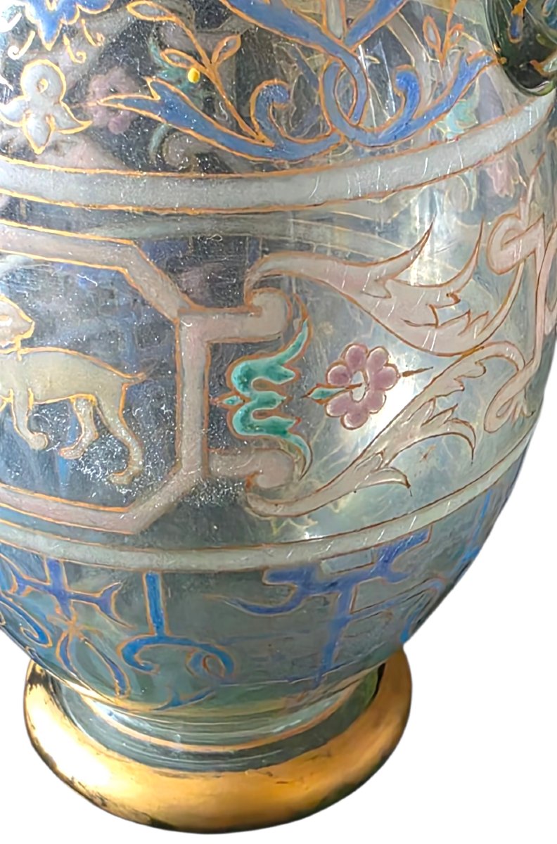 Philippe Joseph Brocard vase De Forme Ovoïde -photo-6