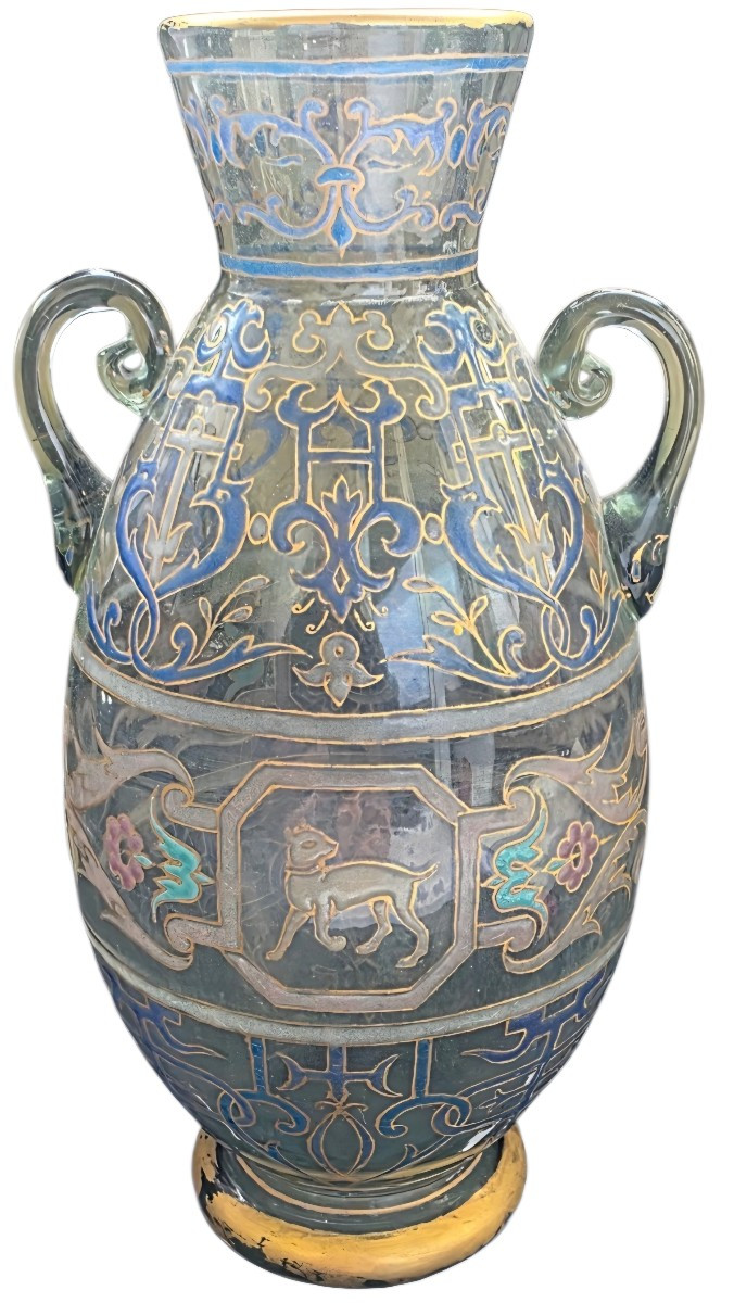 Philippe Joseph Brocard vase De Forme Ovoïde 