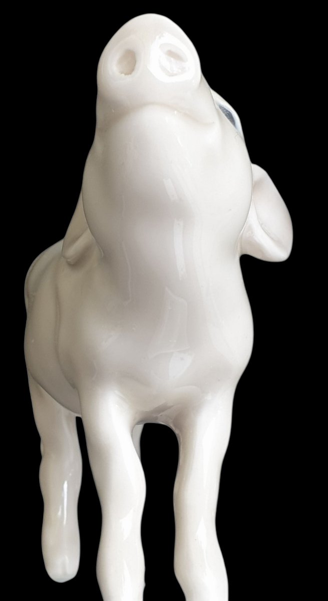 Meissen Emmerich oehler figurine cochon XIXeme -photo-2