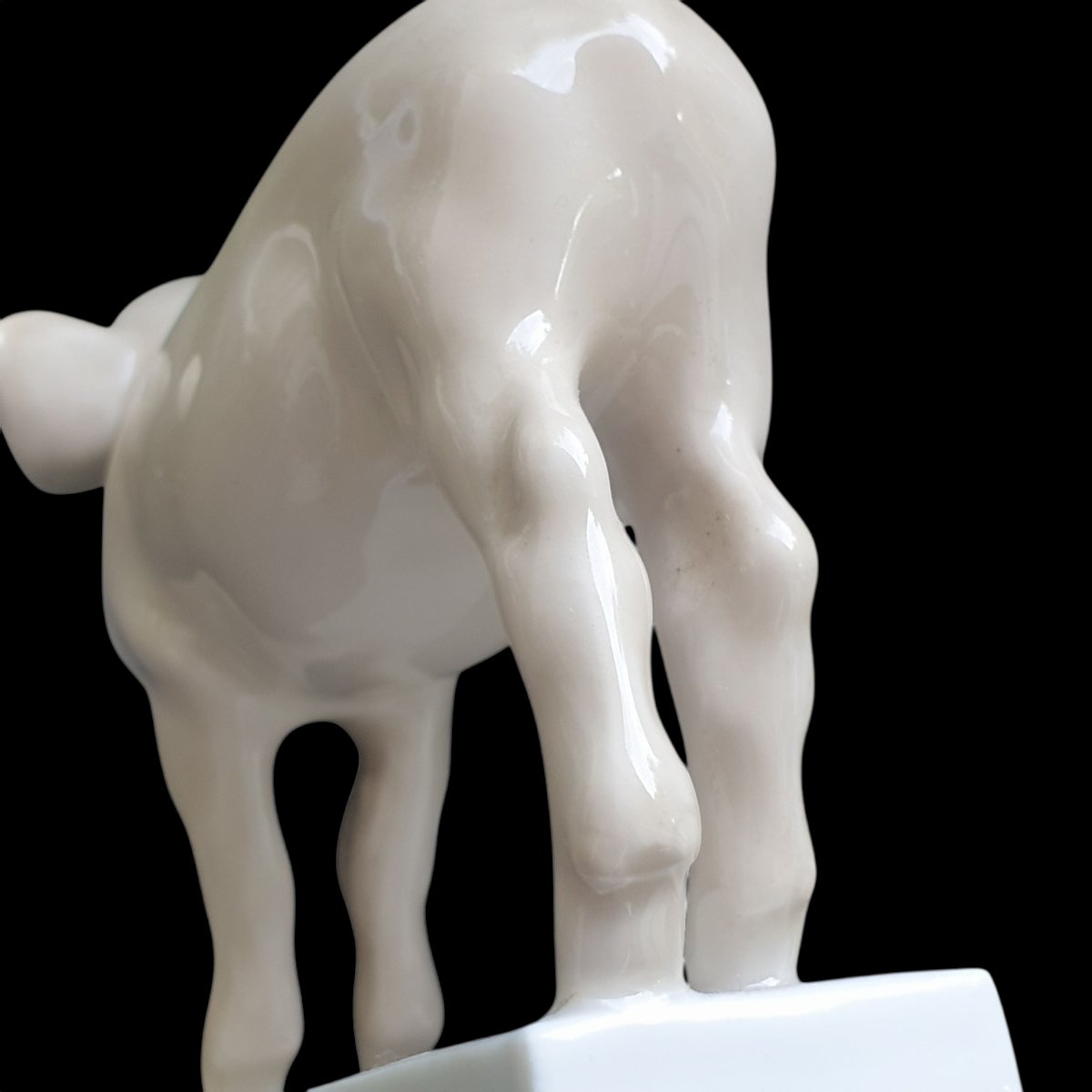 Meissen Emmerich oehler figurine cochon XIXeme -photo-4