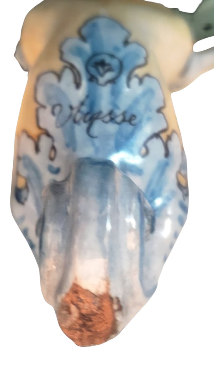 Bruneau Balon Ulysse In Blois Earthenware Pocket Tin Or Perfume Burner-photo-2