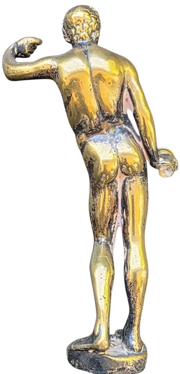 Bronze sur piédestal renaissance Bacchus -photo-2