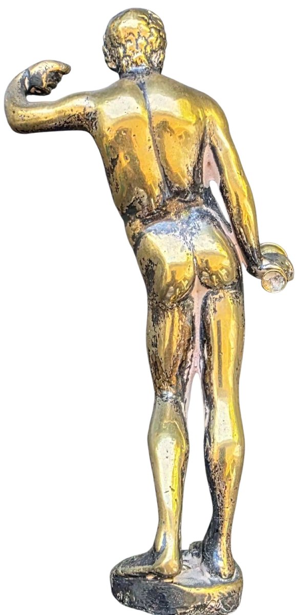 Bronze sur piédestal renaissance Bacchus -photo-6