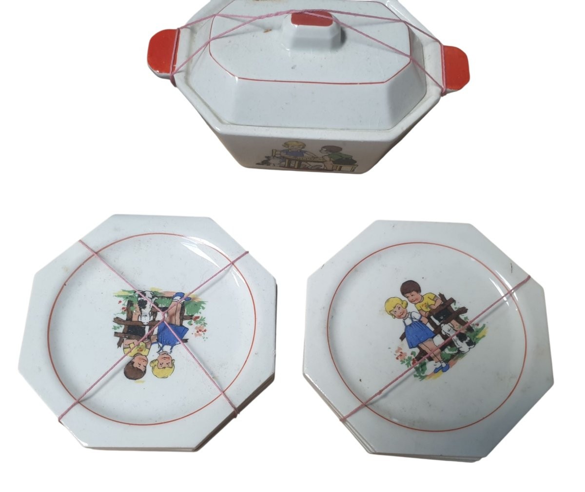 Gien Porcelain Dinette Children's Toy-photo-2