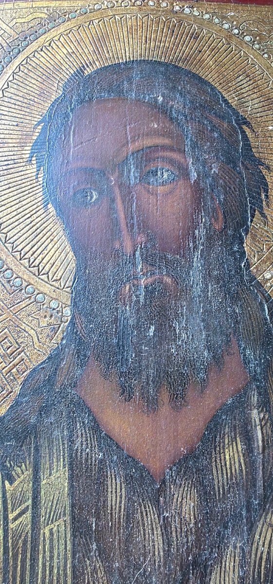 Russian Orthodox Icon Saint John The Baptist-photo-2