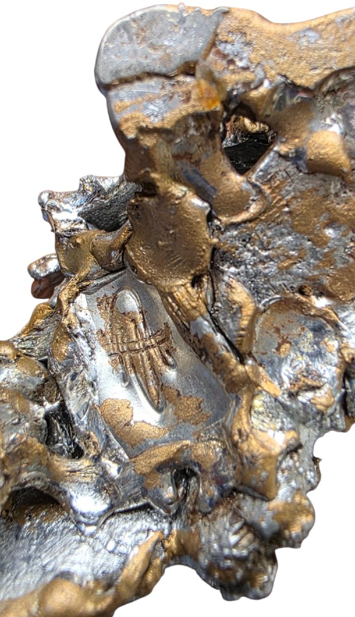 Brutalist Horse Sculpture In Bronze And Cassiterite Stone Circa 1970 Signature To Ident-photo-8